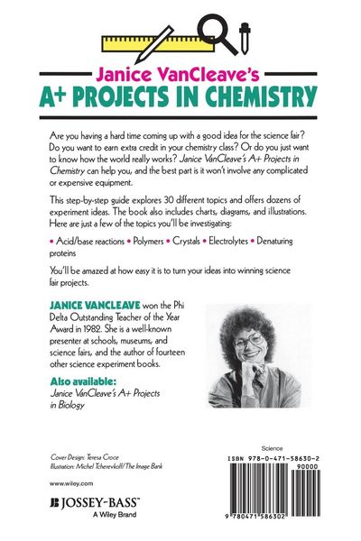 Produktbild: Janice VanCleave's A+ Projects in Chemistry