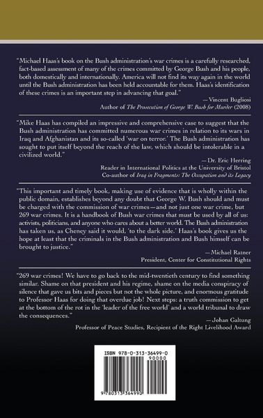 Produktbild: George W. Bush, War Criminal? The Bush Administration's Liability for 269 War Crimes