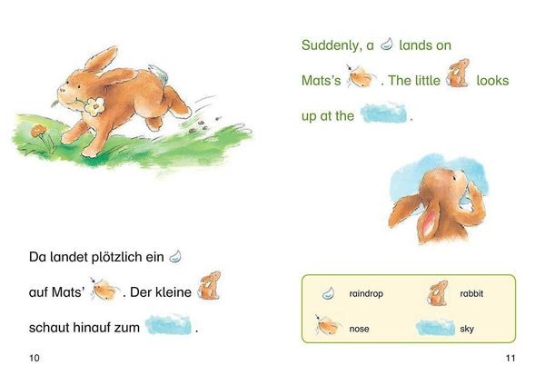 Produktbild: Bildermaus - Mit Bildern Englisch lernen - Geschichten vom kleinen Hasen - Little Rabbit Stories