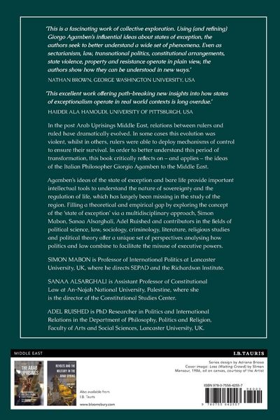 Produktbild: States of Exception or Exceptional States