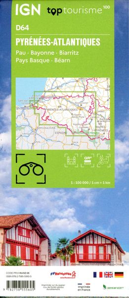 Produktbild: 64 Pyr&eacute;n&eacute;es Atlantiques