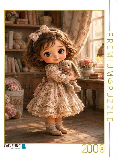 CALVENDO Puzzle Kuschelzeit | 2000 Teile Lege-Größe 90 × 67 cm Foto-Puzzle für glückliche Stunden