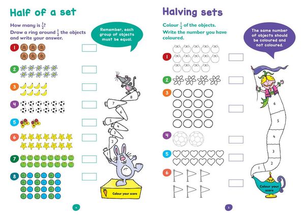 Produktbild: Fractions Quick Quizzes Ages 5-7