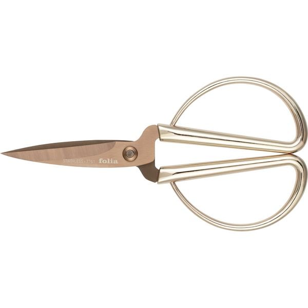 Produktbild: folia Bastelschere ros&eacute;gold 14,5cm