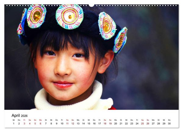 Produktbild: Wildes China (hochwertiger Premium Wandkalender 2026 DIN A2 quer), Kunstdruck in Hochglanz