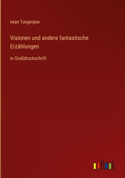Produktbild: Visionen und andere fantastische Erz&auml;hlungen