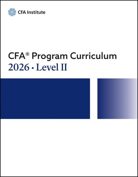 Produktbild: 2026 CFA Program Curriculum Level II Box Set