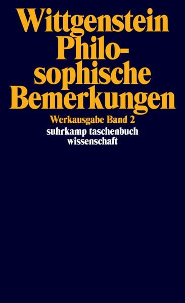 Werkausgabe in 8 Bänden, Taschenbuch von Ludwig Wittgenstein, Suhrkamp, 978-3-518-28102-4