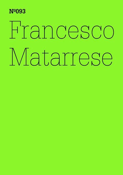 Produktbild: Francesco Matarrese
