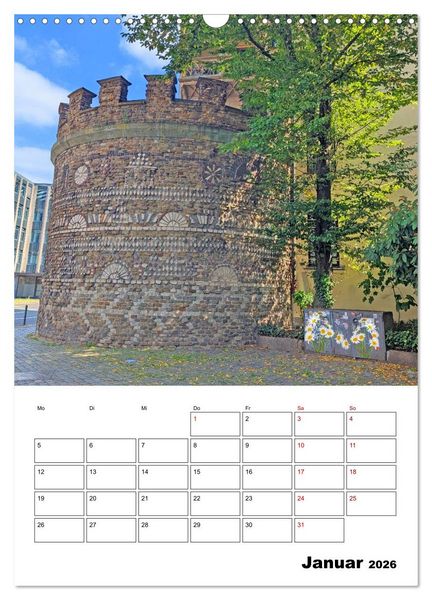 Produktbild: K&ouml;ln und D&uuml;sseldorf - Stadtmomente am Rhein (Wandkalender 2026 DIN A3 hoch), CALVENDO Monatskalender