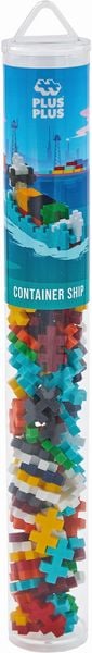 Produktbild: Plus Plus - 100 Kreativ Bausteine Frachtschiff