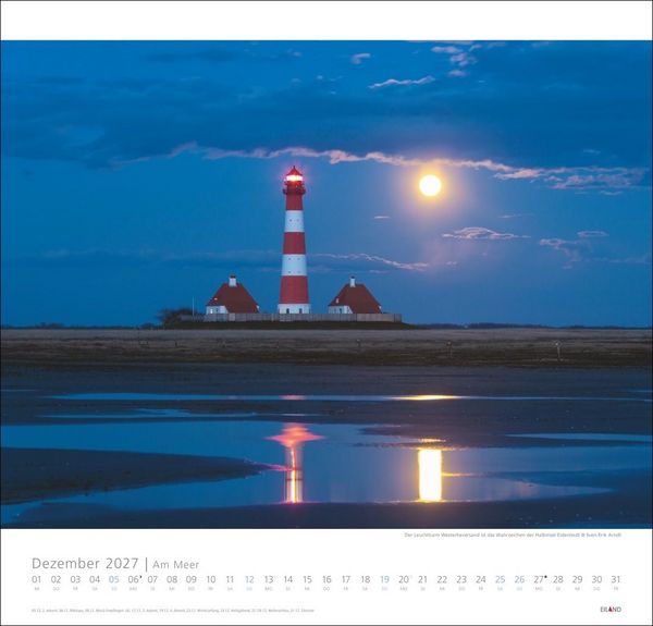 Produktbild: Am Meer Edition Kalender 2027 - Sand, Wind und Wellen