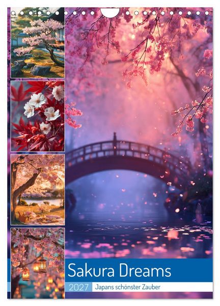 Produktbild: Sakura Dreams (Wandkalender 2027 DIN A4 hoch), CALVENDO Monatskalender