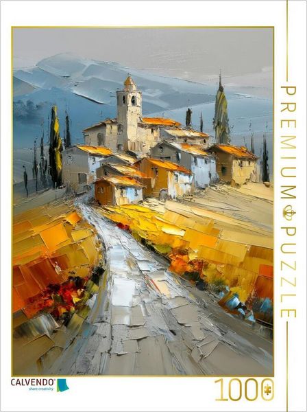 Produktbild: CALVENDO Puzzle Toskana | 1000 Teile Lege-Gr&ouml;&szlig;e 64x48cm Foto-Puzzle f&uuml;r gl&uuml;ckliche Stunden