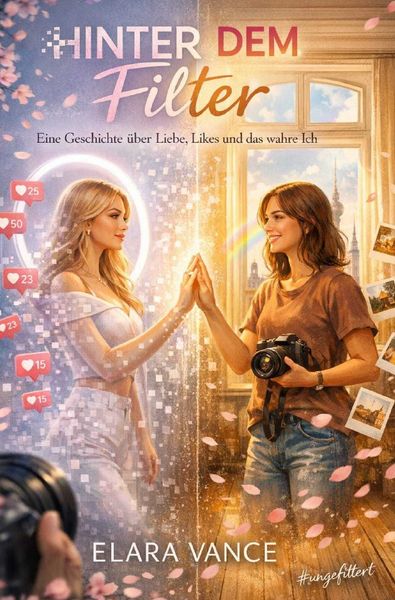 Produktbild: HINTER DEM FILTER - Eine Geschichte &uuml;ber Liebe, Likes und das wahre Ich