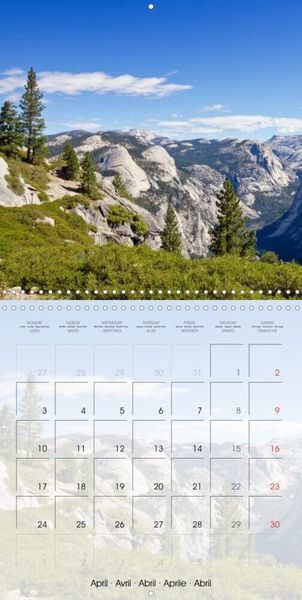 'Gorgeous California YOSEMITE NATIONAL PARK (Wall Calendar 2023 300 × 