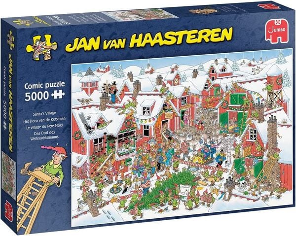 Jan van Haasteren - Santa's village - 5000 Teile
