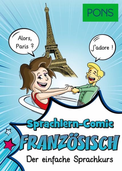 Produktbild: PONS Sprachlern-Comic Franz&ouml;sisch