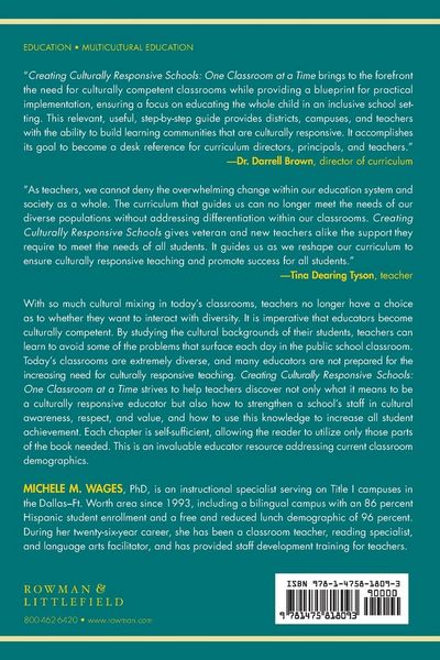Produktbild: Creating Culturally Responsive Schools