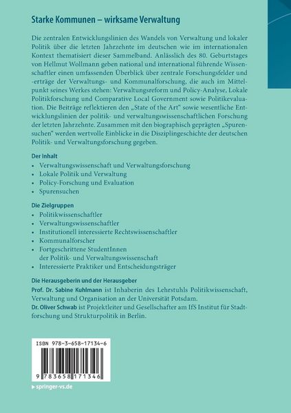 Produktbild: Starke Kommunen &ndash; wirksame Verwaltung