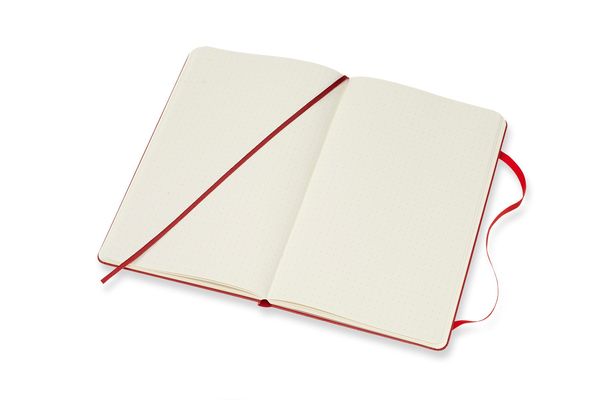 Produktbild: Moleskine Notizbuch Large/A5, Punktraster, Hard Cover, Scharlachrot