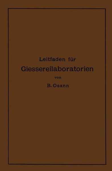 Produktbild: Leitfaden f&uuml;r Gie&szlig;ereilaboratorien