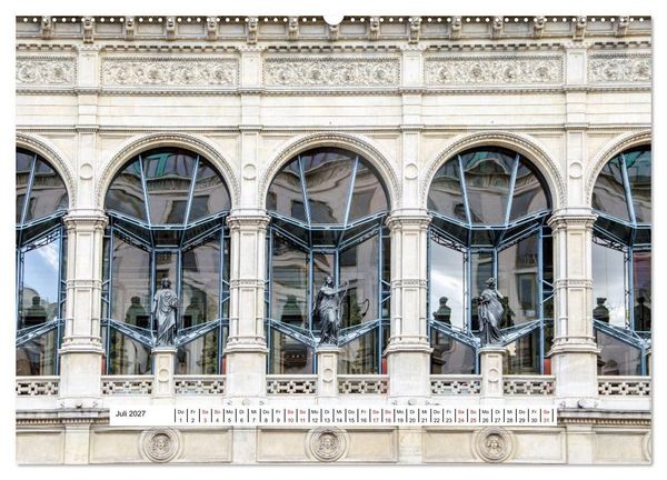 Produktbild: Wien Facettenreiche Metropole (Wandkalender 2027 DIN A2 quer), CALVENDO Monatskalender