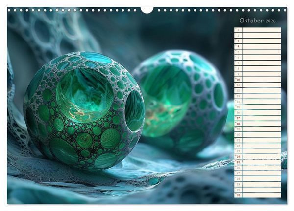 Produktbild: Elegante Wunderwelten (Wandkalender 2026 DIN A3 quer), CALVENDO Monatskalender