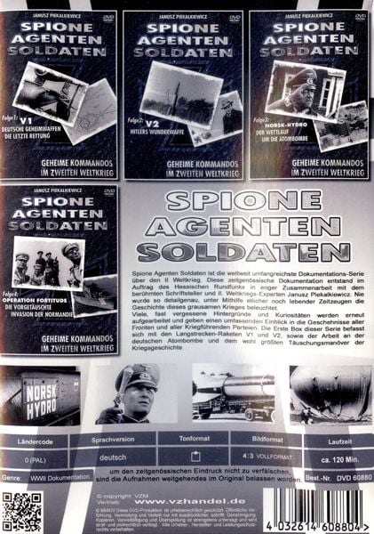 Produktbild: Spione, Agenten, Soldaten - Box 1 [4 DVDs]