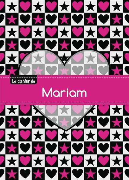 Produktbild: Cahier mariam blanc,96p,a5