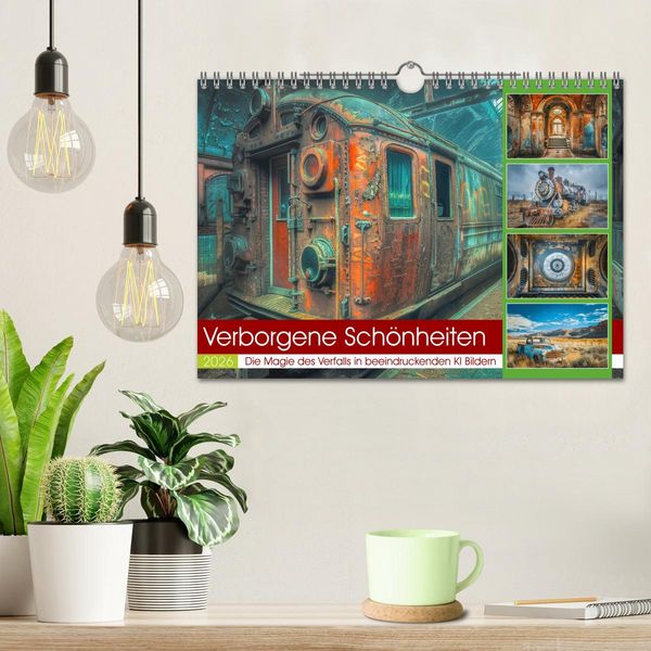 Produktbild: Verborgene Sch&ouml;nheiten (Wandkalender 2026 DIN A4 quer), CALVENDO Monatskalender