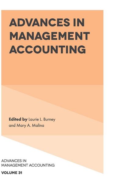 Produktbild: Advances in Management Accounting