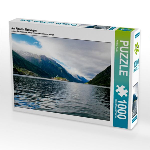Produktbild: CALVENDO Puzzle Am Fjord in Norwegen | 1000 Teile Lege-Gr&ouml;&szlig;e 64x48cm Foto-Puzzle f&uuml;r gl&uuml;ckliche Stunden