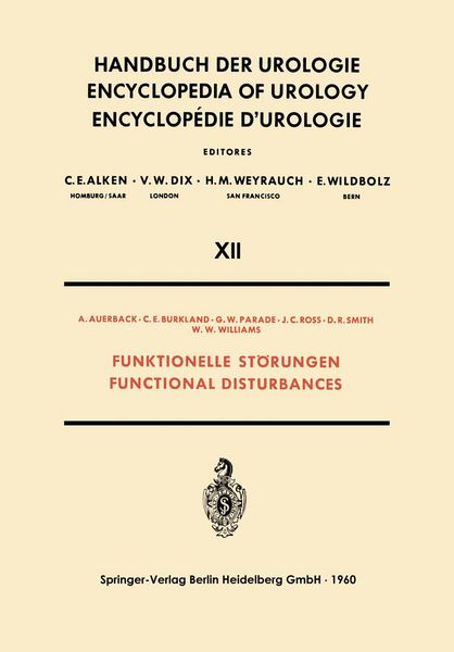 Produktbild: Funktionelle St&ouml;rungen / Functional Disturbances