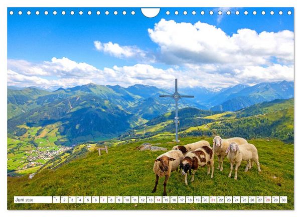 Produktbild: 5 Gipfel-Tour in Rauris (Wandkalender 2026 DIN A4 quer), CALVENDO Monatskalender