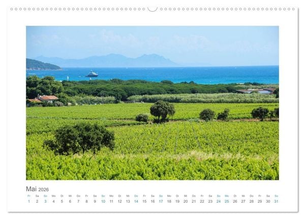 Produktbild: Faszination der C&ocirc;te d'Azur (Wandkalender 2026 DIN A2 quer), CALVENDO Monatskalender