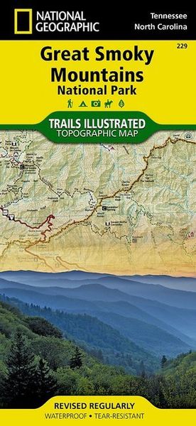 Produktbild: Great Smoky Mountains National Park Map