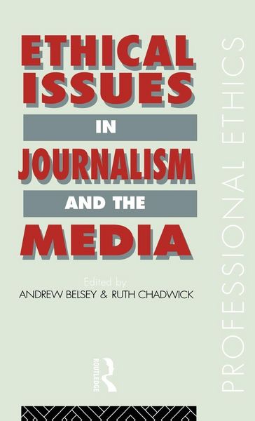 Produktbild: Ethical Issues in Journalism and the Media