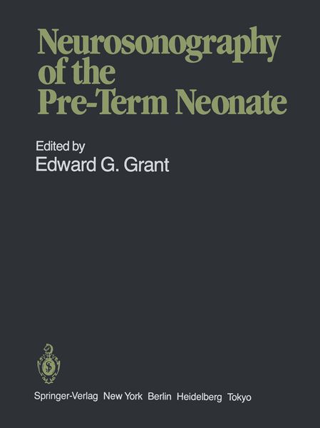 Produktbild: Neurosonography of the Pre-Term Neonate