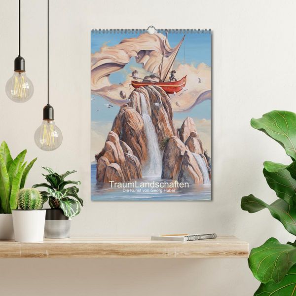 Produktbild: TraumLandschaften (Wandkalender 2026 DIN A3 hoch), CALVENDO Monatskalender
