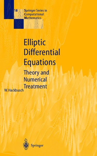 Produktbild: Elliptic Differential Equations