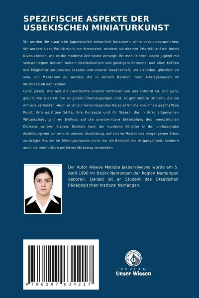 Produktbild: Spezifische Aspekte der Usbekischen Miniaturkunst