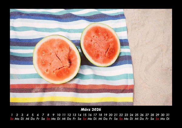 Produktbild: Obstkalender 2026 Fotokalender DIN A3