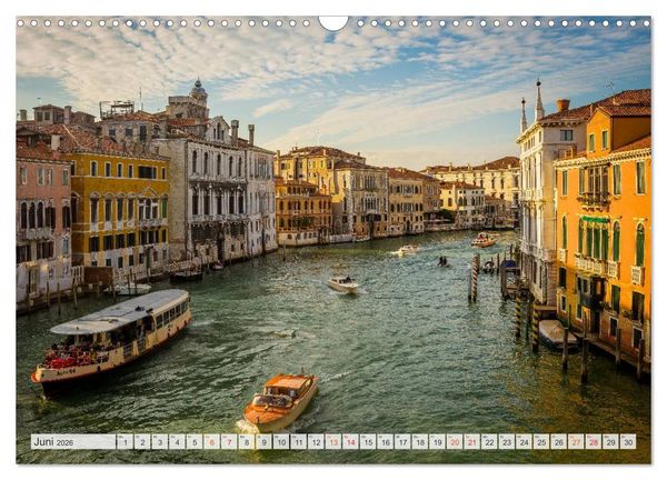 Produktbild: Wundervolles Venedig (Wandkalender 2026 DIN A3 quer), CALVENDO Monatskalender