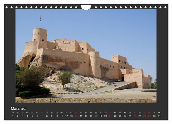Produktbild: Zauber des Oman (Wandkalender 2027 DIN A4 quer), CALVENDO Monatskalender