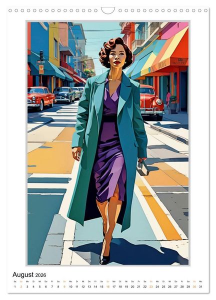 Produktbild: Modern Art Frauenbilder (Wandkalender 2026 DIN A3 hoch), CALVENDO Monatskalender