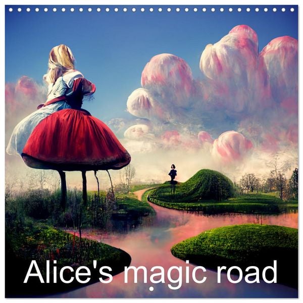 Alice's magic road (Wall Calendar 2026 12 × 12 Inch) CALVENDO 12 Month Wall Calendar