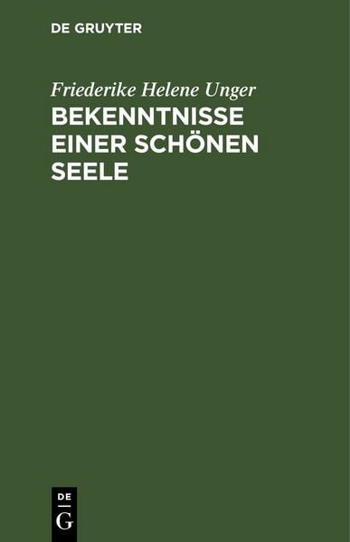 Produktbild: Bekenntnisse einer sch&ouml;nen Seele