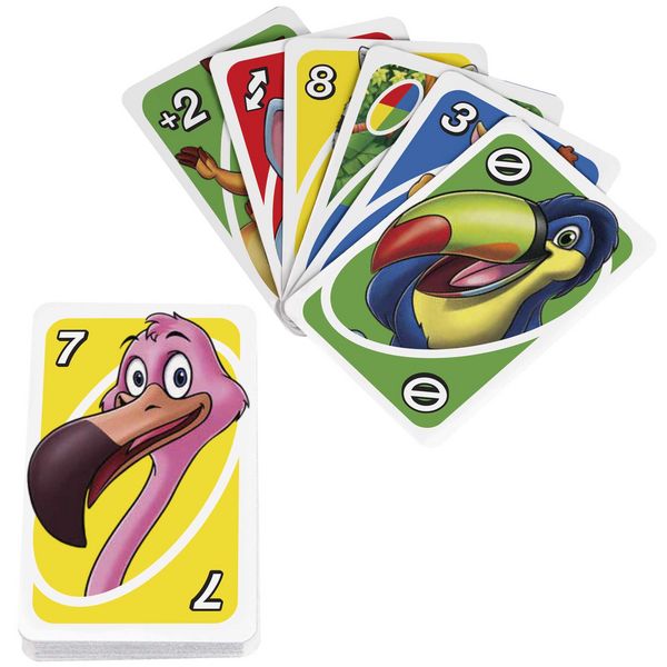 Produktbild: Mattel GKF04 - UNO Junior Kartenspiel, für Kinder ab 3 Jahren