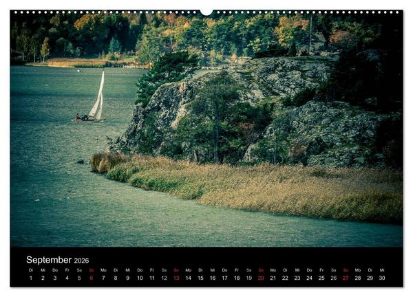 Produktbild: Finnland Sch&auml;renmeer (hochwertiger Premium Wandkalender 2026 DIN A2 quer), Kunstdruck in Hochglanz